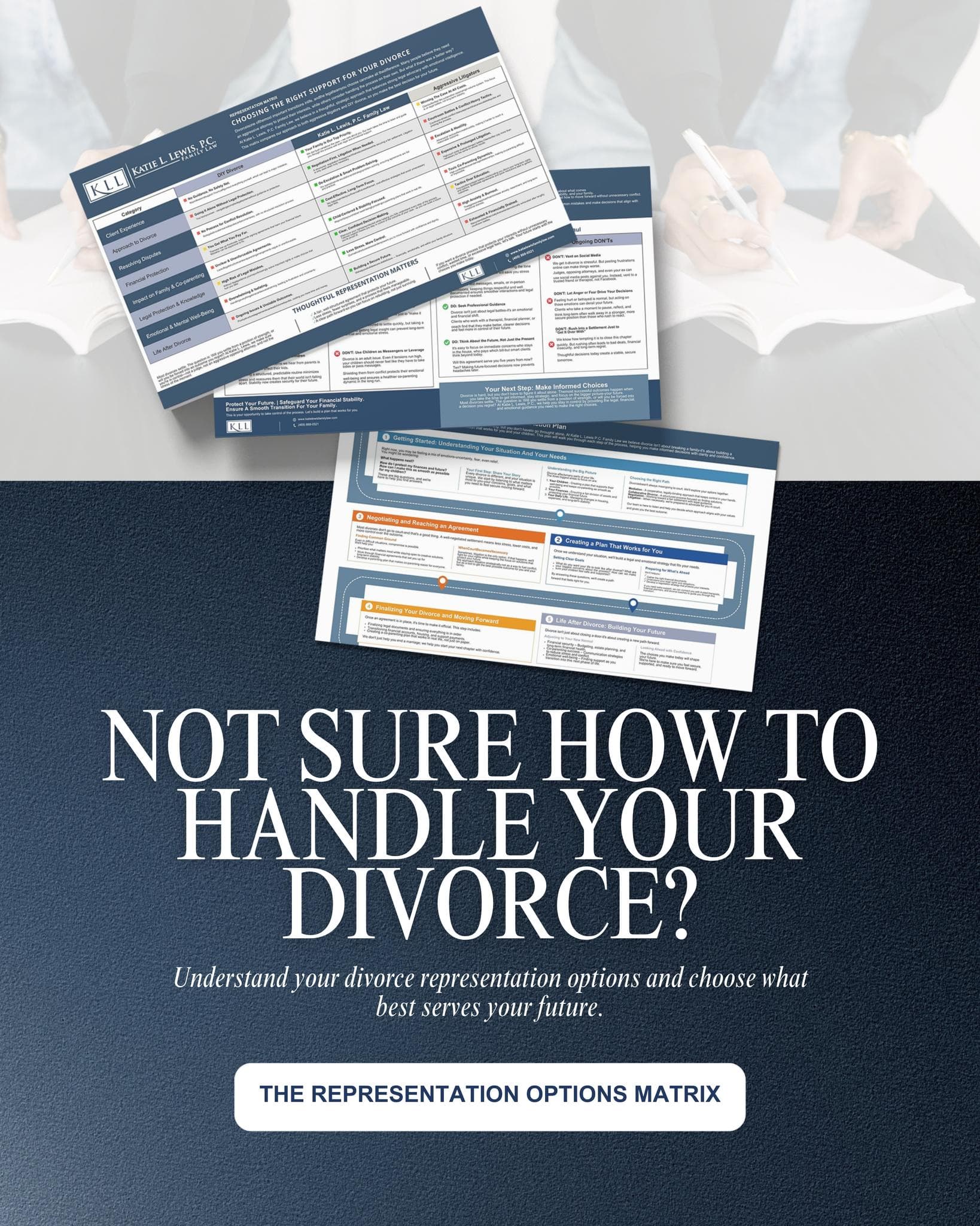 Download the Divorce Representation Guide from Katie L. Lewis, P.C. Family Law
