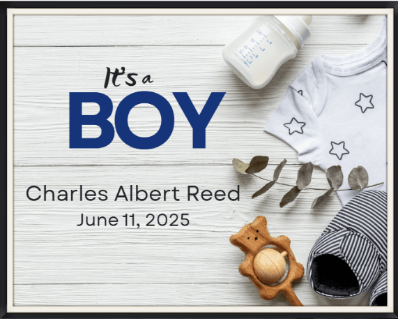 It's a Boy | Charles Albert Reed | June 11, 2025