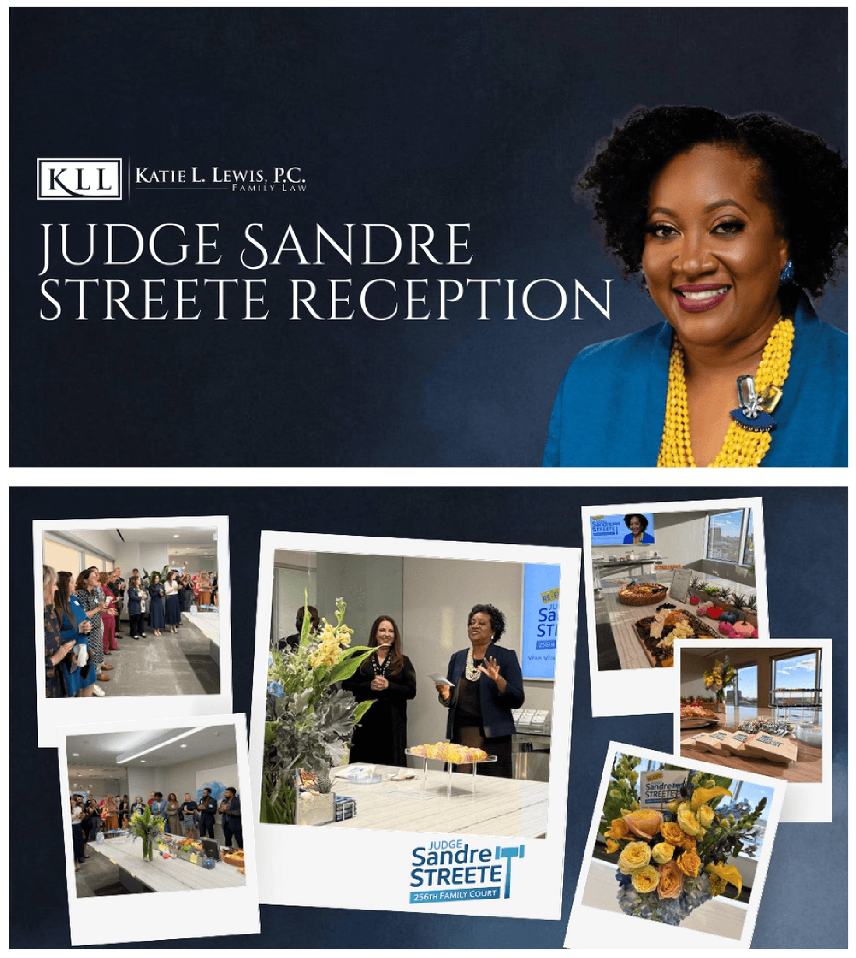 Judge Sandre Streete Reception