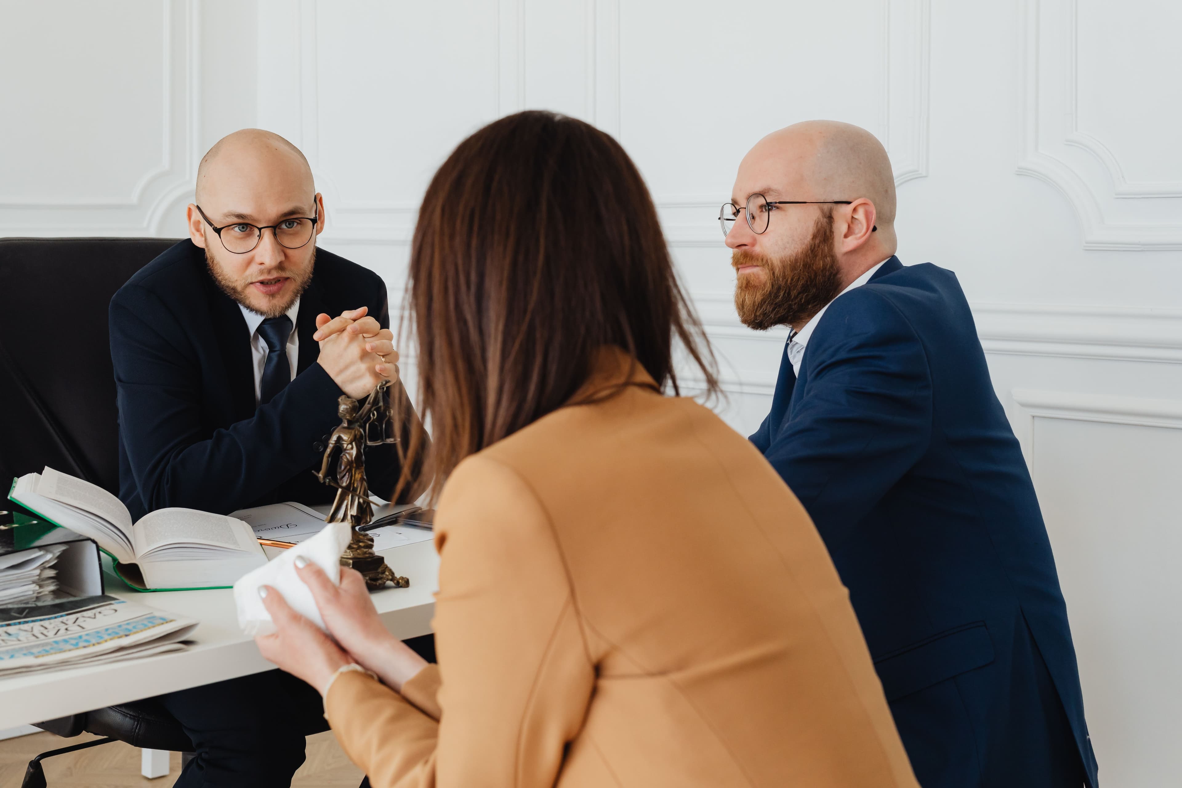 Family in a supportive setting representing child custody and visitation matters