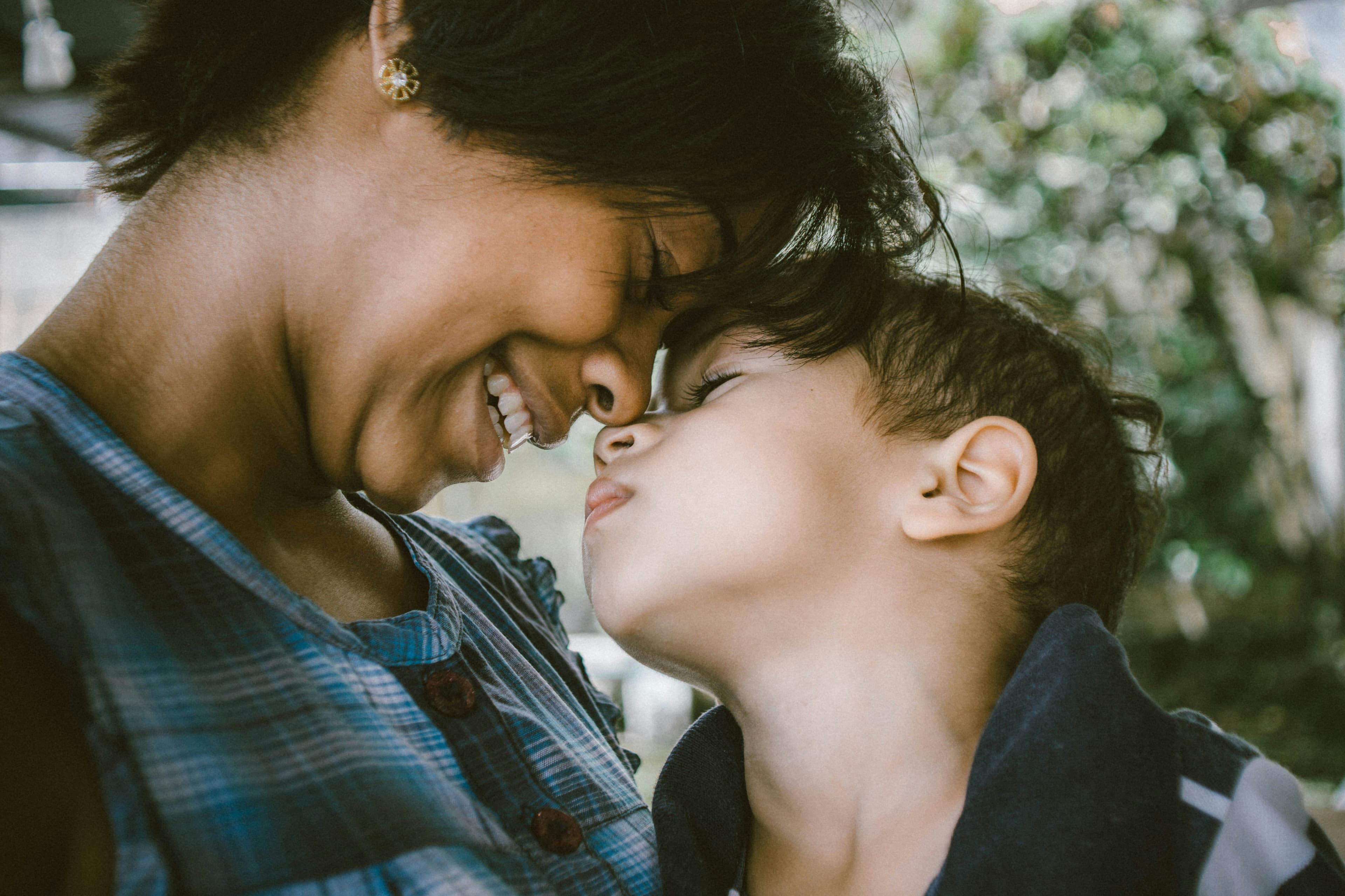 Child resting peacefully, representing financial security and care