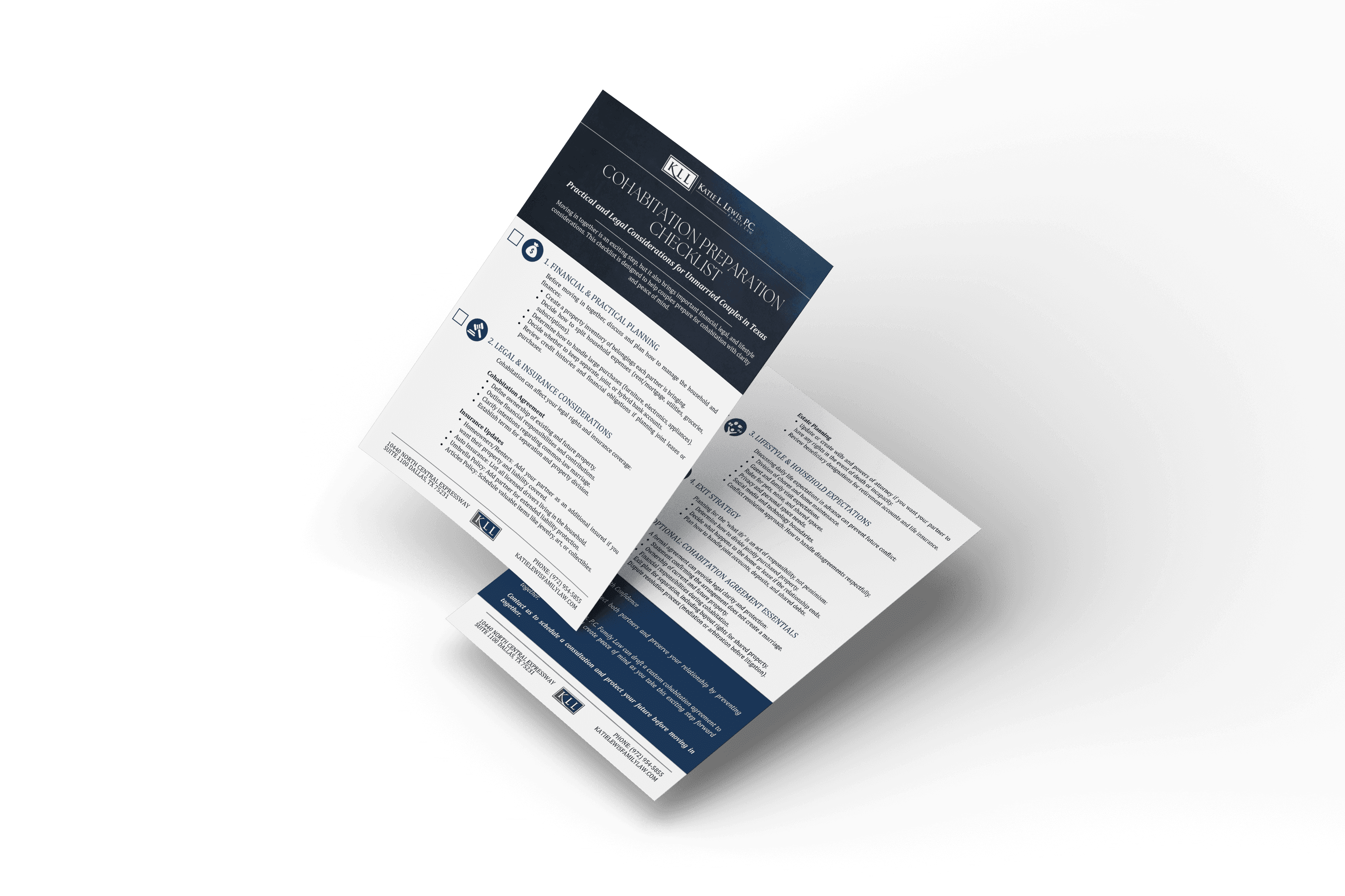 Preview of the cohabitation checklist resource documents