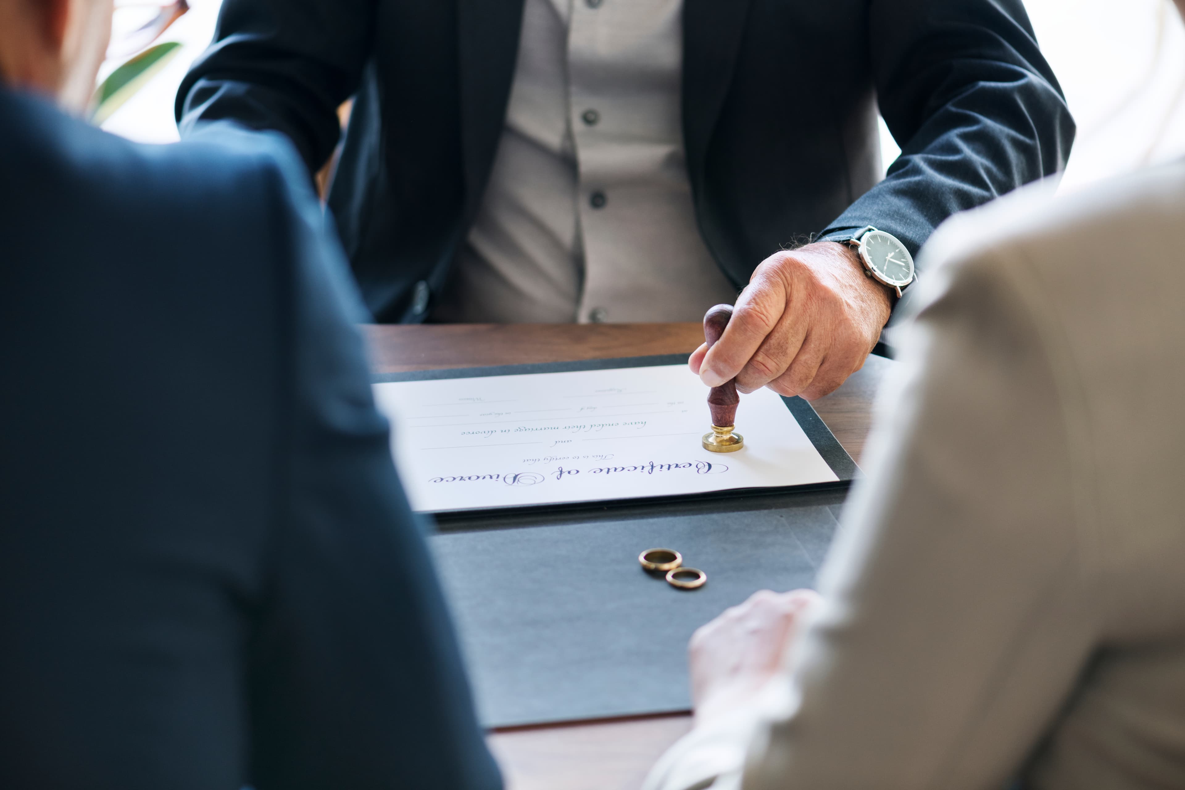 Legal consultation regarding property division in a complex divorce