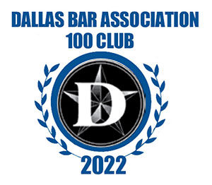 Dallas Bar Association 100 Club 2022