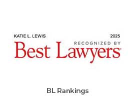 Katie L. Lewis Recognized by Best Lawyers 2025 BL Rankings
