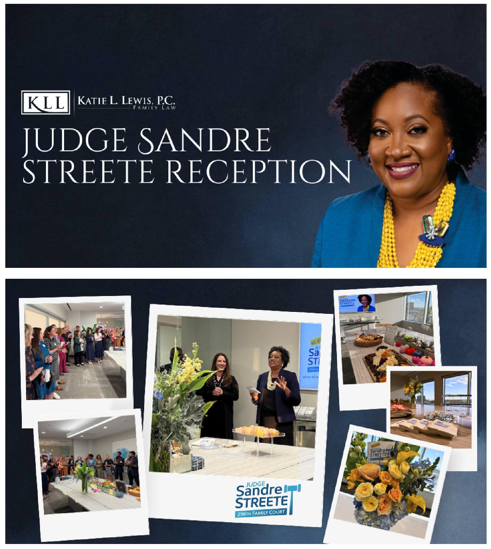 Judge Sandre Streete Reception